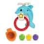 Vtech Baby Mon Dauphin Aqua-Basket - Jouet de bain éducatif avec musique, lumières et ventouses pour enfants - Jeu aquatique et découvertes marines