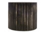 Giftdecor Table Basse Palo Noir 47x44x47 cm Bois