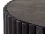 Giftdecor Table Basse Palo Noir 47x44x47 cm Bois