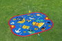 Bestway 52725 Tapis Gonflable avec Asperseurs Pirate 170x140 cm +2 Ans Jardin