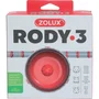 Zolux Rodylounge - Roue d'exercice silencieuse pour petits rongeurs, compatible cages Rody3, couleur rouge grenadine