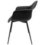 Home Deco Factory Chaise Butaca Gustav noire