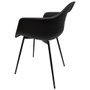 Home Deco Factory Chaise Butaca Gustav noire
