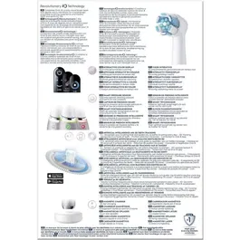 Oral-B iO9s Series Brosse à dents électrique Rose Quartz avec 2 brossettes, étui de voyage et chargeur - 7 modes de brossage