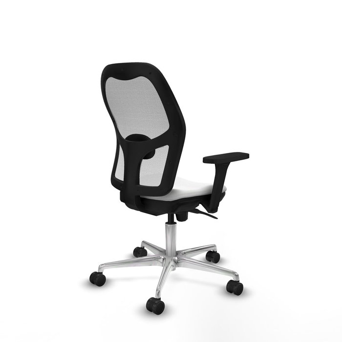Piqueras y Crespo Chaise de Bureau 3D086N0 Blanc