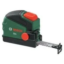 Bosch Mètre ruban métrique 5 m avec clip pour crayon, jaune, outil de mesure pour professionnels et bricoleurs