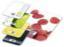 Beurer KS-19 Balance de cuisine moderne en verre plat tactile avec écran LCD et fonction Tara - Capacité 5 kg, couleur noire