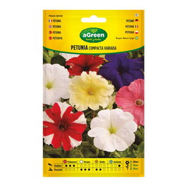 Agreen Sachet de graines de petunia compacta variée