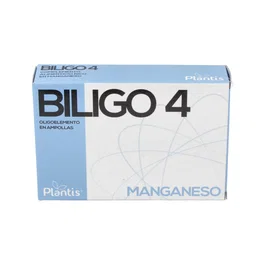 Artesania Biligo 04 (Manganèse) 20 Ampoules, Complément Alimentaire Minéral, 0,686 mg/2 ml