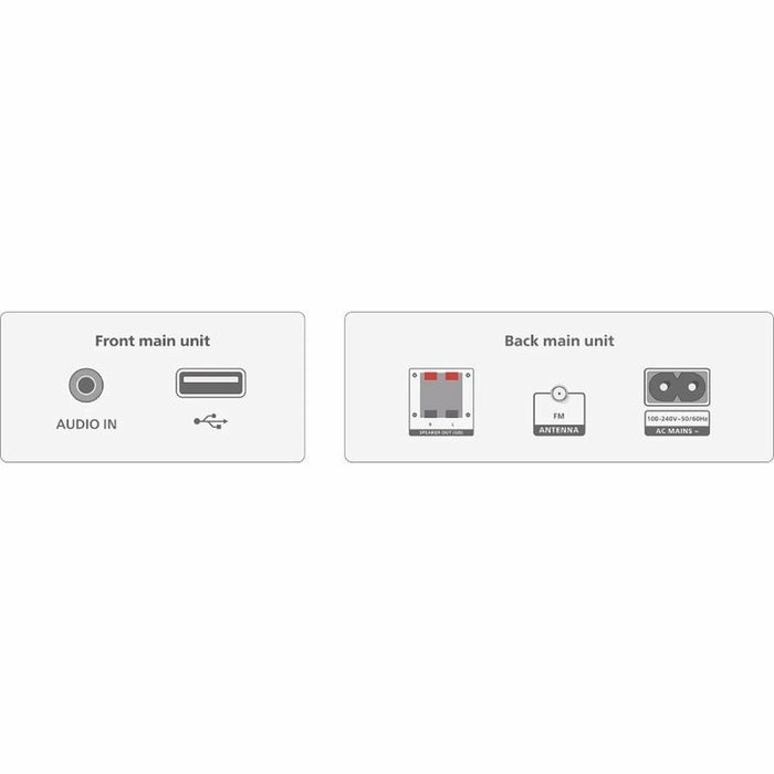 Mini Hifi Philips TAM3205M2/12