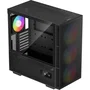 Deepcool CH560 Digital - Boîtier PC ATX Moyen Tour - Écran Digital - Ventilateurs A-RGB 3x140mm + 1x120mm - Façade Mesh et Panneau Latéral Hybride - Noir - Réf. R-CH560-BKAPE4D-G-1