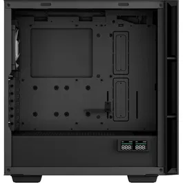 Deepcool CH560 Digital - Boîtier PC ATX Moyen Tour - Écran Digital - Ventilateurs A-RGB 3x140mm + 1x120mm - Façade Mesh et Panneau Latéral Hybride - Noir - Réf. R-CH560-BKAPE4D-G-1