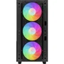 Deepcool CH560 Digital - Boîtier PC ATX Moyen Tour - Écran Digital - Ventilateurs A-RGB 3x140mm + 1x120mm - Façade Mesh et Panneau Latéral Hybride - Noir - Réf. R-CH560-BKAPE4D-G-1