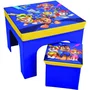 Fun House Ensemble table et tabouret de rangement Pat'Patrouille pliable