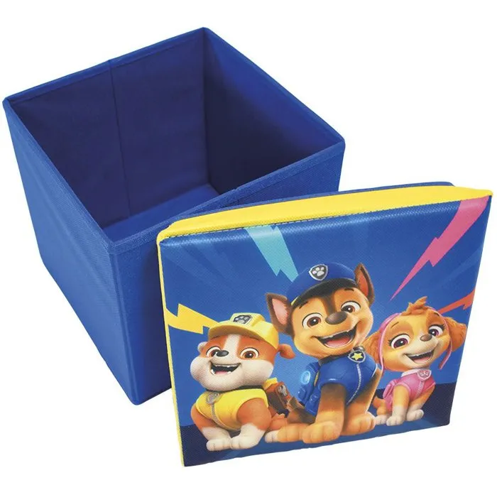 Fun House Ensemble table et tabouret de rangement Pat'Patrouille pliable Fun House Ensemble table et tabouret de rangement Pat'Patrouille pliable