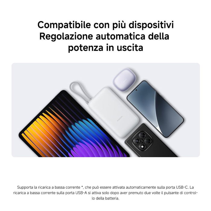 Powerbank Xiaomi BHR9740GL Gris foncé Powerbank Xiaomi BHR9740GL Gris foncé