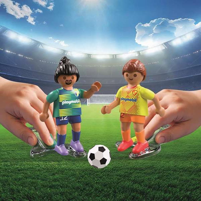 PLAYMOBIL Stade de football My Life avec mécanisme de tir PLAYMOBIL Stade de football My Life avec mécanisme de tir