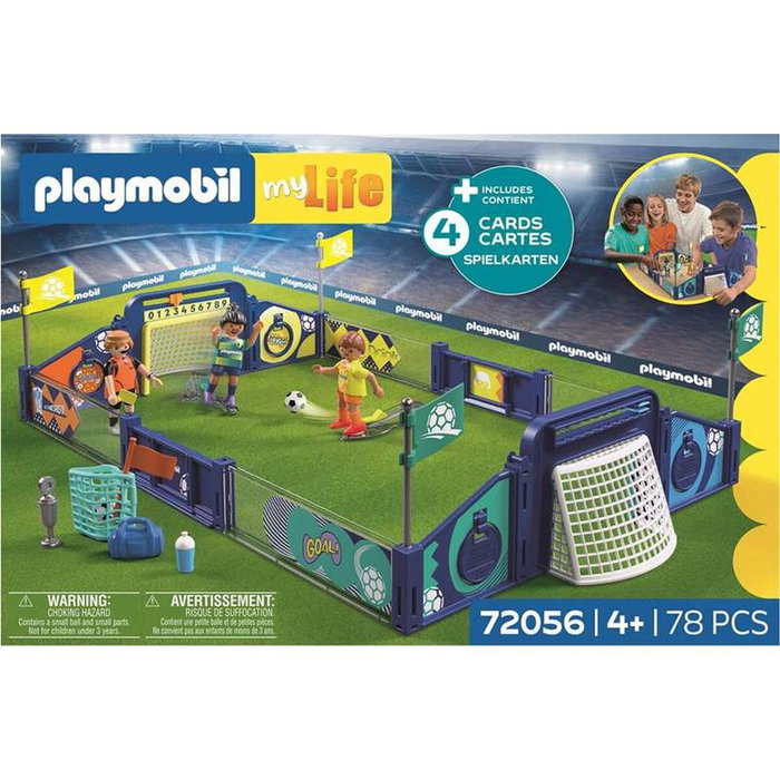 PLAYMOBIL Stade de football My Life avec mécanisme de tir PLAYMOBIL Stade de football My Life avec mécanisme de tir