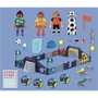 PLAYMOBIL Stade de football My Life avec mécanisme de tir