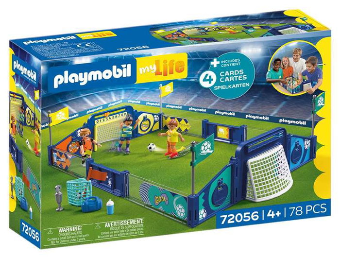 PLAYMOBIL Stade de football My Life avec mécanisme de tir PLAYMOBIL Stade de football My Life avec mécanisme de tir