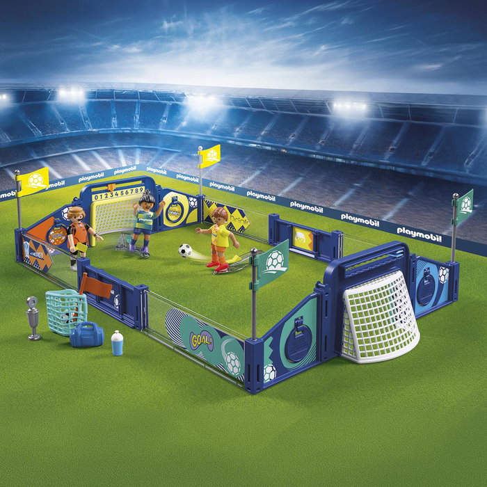 PLAYMOBIL Stade de football My Life avec mécanisme de tir PLAYMOBIL Stade de football My Life avec mécanisme de tir