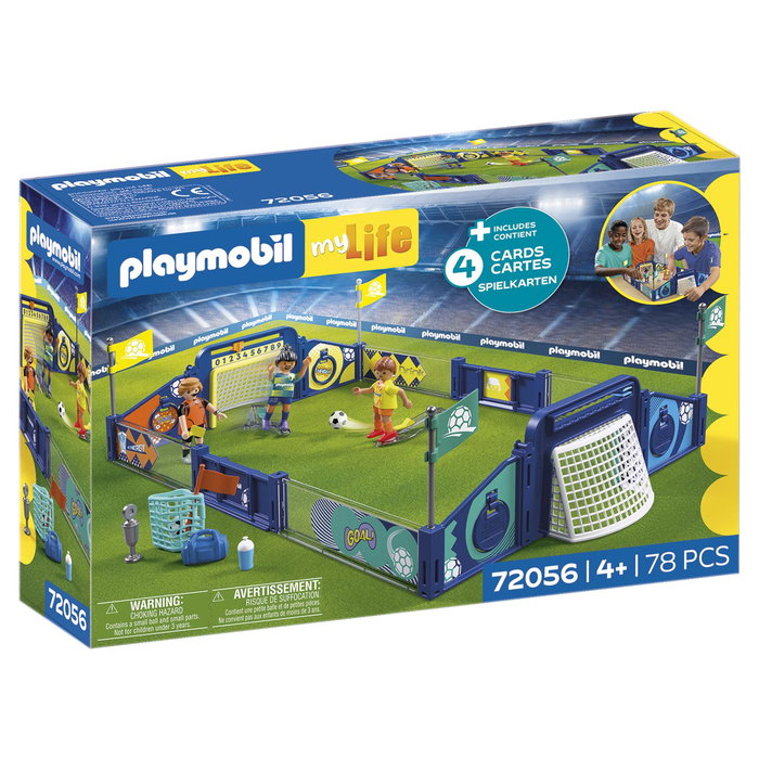 PLAYMOBIL Stade de football My Life avec mécanisme de tir PLAYMOBIL Stade de football My Life avec mécanisme de tir
