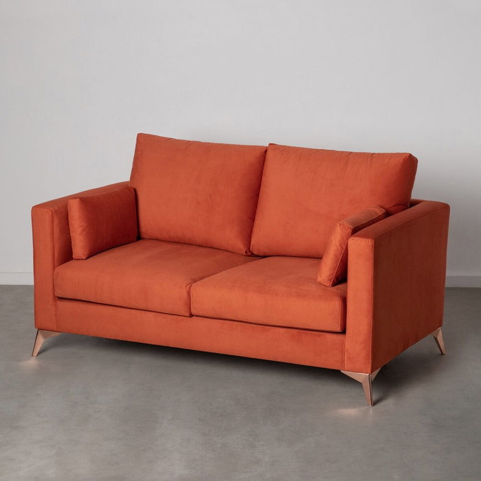 BigBuy Home Canapé deux places Tuile