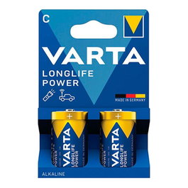 Varta Pile alcaline Longlife Power C LR14 Blister 2 unités Ø 26,2 x 50 mm
