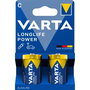 Varta Longlife Power C - LR14 Pile alcaline, blister de 2 unités