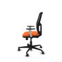 PIQUERAS Y CRESPO Chaise Alfera Synchrone Orange et Noir