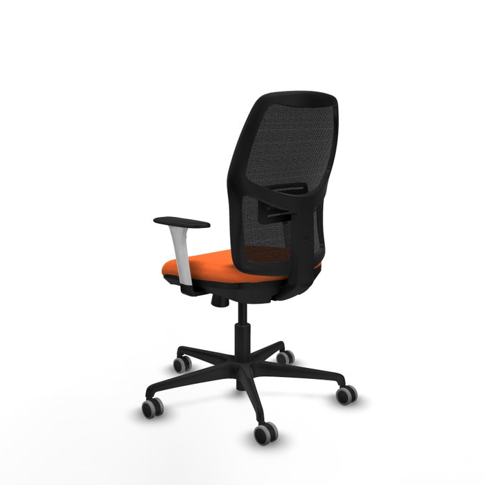 PIQUERAS Y CRESPO Chaise Alfera Synchrone Orange et Noir PIQUERAS Y CRESPO Chaise Alfera Synchrone Orange et Noir
