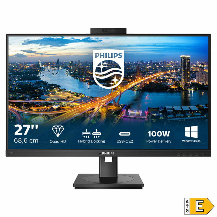 Écran Philips 276B1JH/00 LCD 27" IPS LCD Flicker free 50 - 60 Hz 75 Hz 50-60 Hz 27"