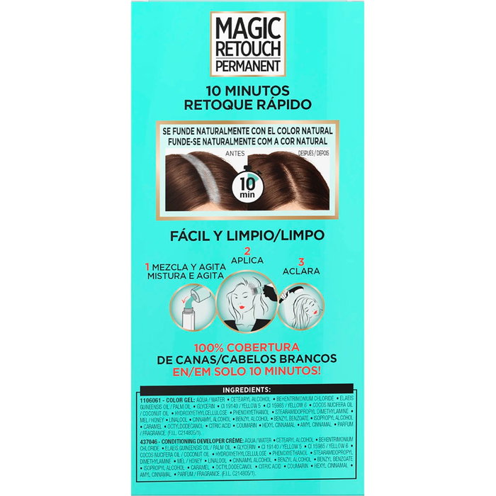 L'Oréal Paris Magic Retouch n°4 - Châtain foncé