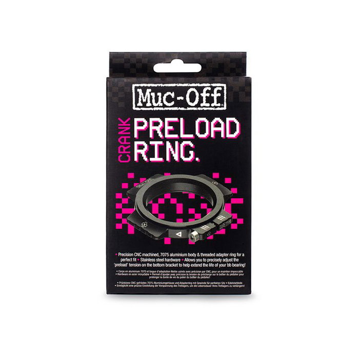 Muc-Off Rondelle d'ajustement axe pédalier DUB Noir Muc-Off Rondelle d'ajustement axe pédalier DUB Noir