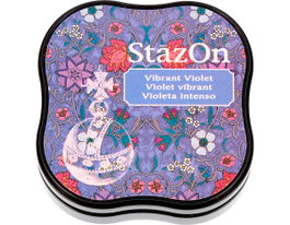 Tsukineko Tampon encreur STAZON MIDI Violet intense 58x58mm