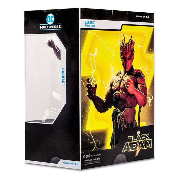 Mcfarlane Toys Megafig DC Black Adam Sabbac Figurine articulée 30 cm Mcfarlane Toys Megafig DC Black Adam Sabbac Figurine articulée 30 cm
