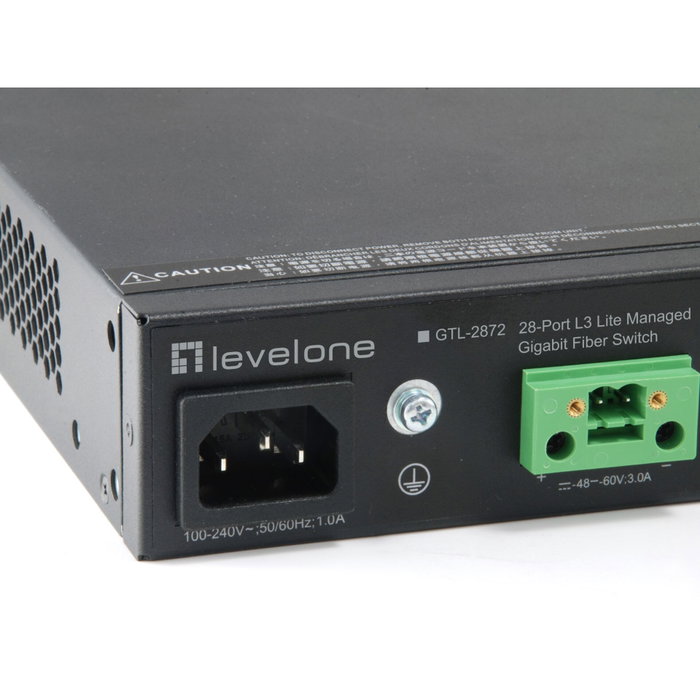 LevelOne GTL-2872 KILBY 28-Port L3 Lite Gigabit Switch