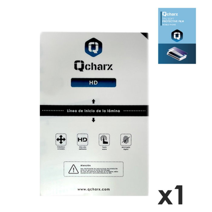 Qcharx Lamina de protection HD pour tablette, film hydrogel antichoc et anti-rayure, taille 320x230mm Qcharx Lamina de protection HD pour tablette, film hydrogel antichoc et anti-rayure, taille 320x230mm