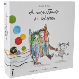 Devir Le Monstre des Couleurs - Jeu de société éducatif (Espagnol)