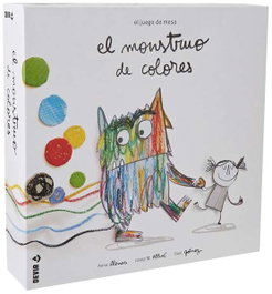 DEVIR - Jeu Le Monstre de Couleurs BGMonSP - Basé sur le livre - Pour enfants dès 4 ans - Version espagnole