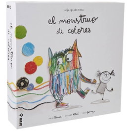 Devir Le Monstre des Couleurs Jeu de Société Éducatif pour Enfants dès 3 Ans en Espagnol