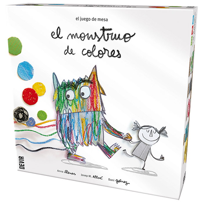 Devir Le Monstre des Couleurs - Jeu de société éducatif (Espagnol)