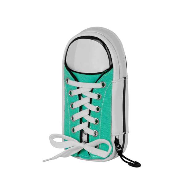 Karactermania Portatodo - Étui à un compartiment pour chaussures de sport, dimensions 9x20x5 cm, couleur menthe, intérieur en polyester, fermeture à glissière