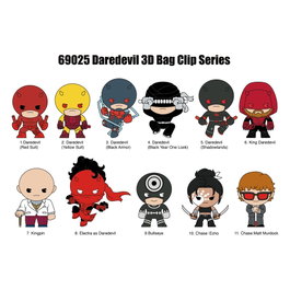 Monogram Int. Présentoir de 24 porte-clés 3D Classic Daredevil
