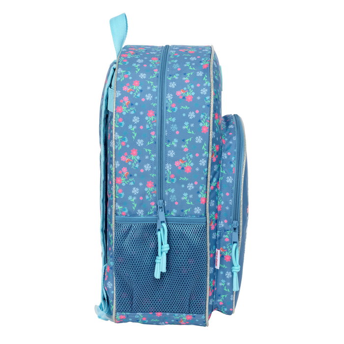 Cartable Frozen Bleu 33 x 42 x 14 cm