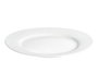 VESSIA Assiette plate en porcelaine blanche 27 cm