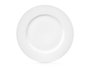 VESSIA Assiette plate en porcelaine blanche 27 cm