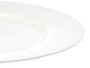 VESSIA Assiette plate en porcelaine blanche 27 cm