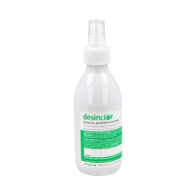 QUIMXEL VET Desinclor Chlorhexidine Alcoolique 2% 250 ml Spray Vet