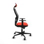 Chaise de Bureau Piqueras y Crespo 1D036G1 Orange Foncé